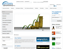 Tablet Screenshot of opcionesbinariaspro.com